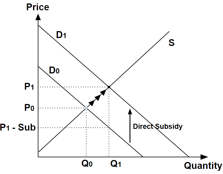Direct Subsidy Diagram